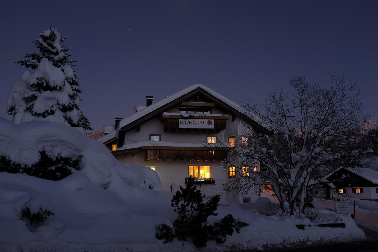 Berghüs Schratt - EINFACH ANDERS - Ihr vegetarisches und veganes Biohotel Oberstaufen Exterior foto