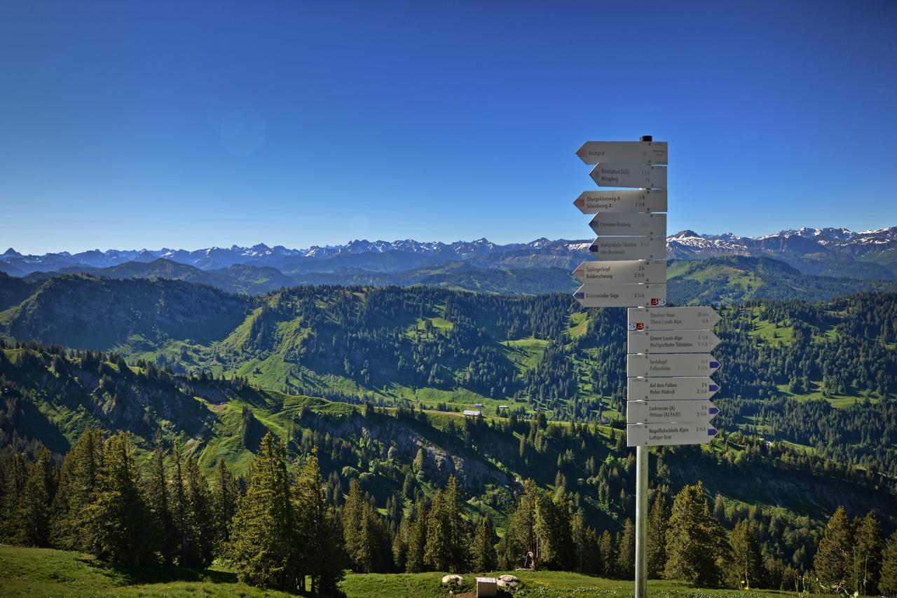 Berghüs Schratt - EINFACH ANDERS - Ihr vegetarisches und veganes Biohotel Oberstaufen Exterior foto